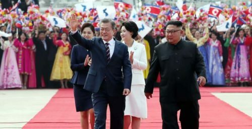 With only a year left, Moon pitches American public on his hope for peace